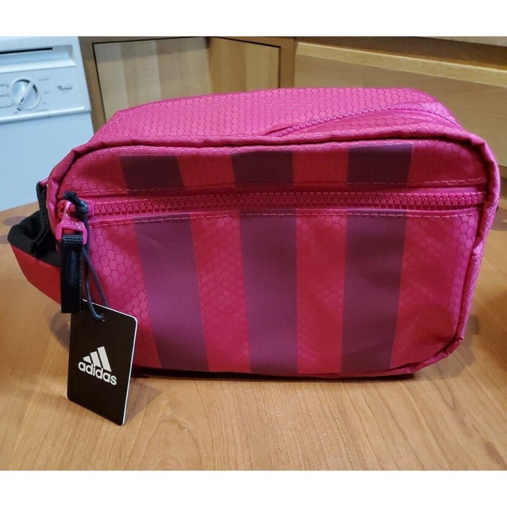 Adidas Unisex Team Toiletry Kit Bold Pink One Size